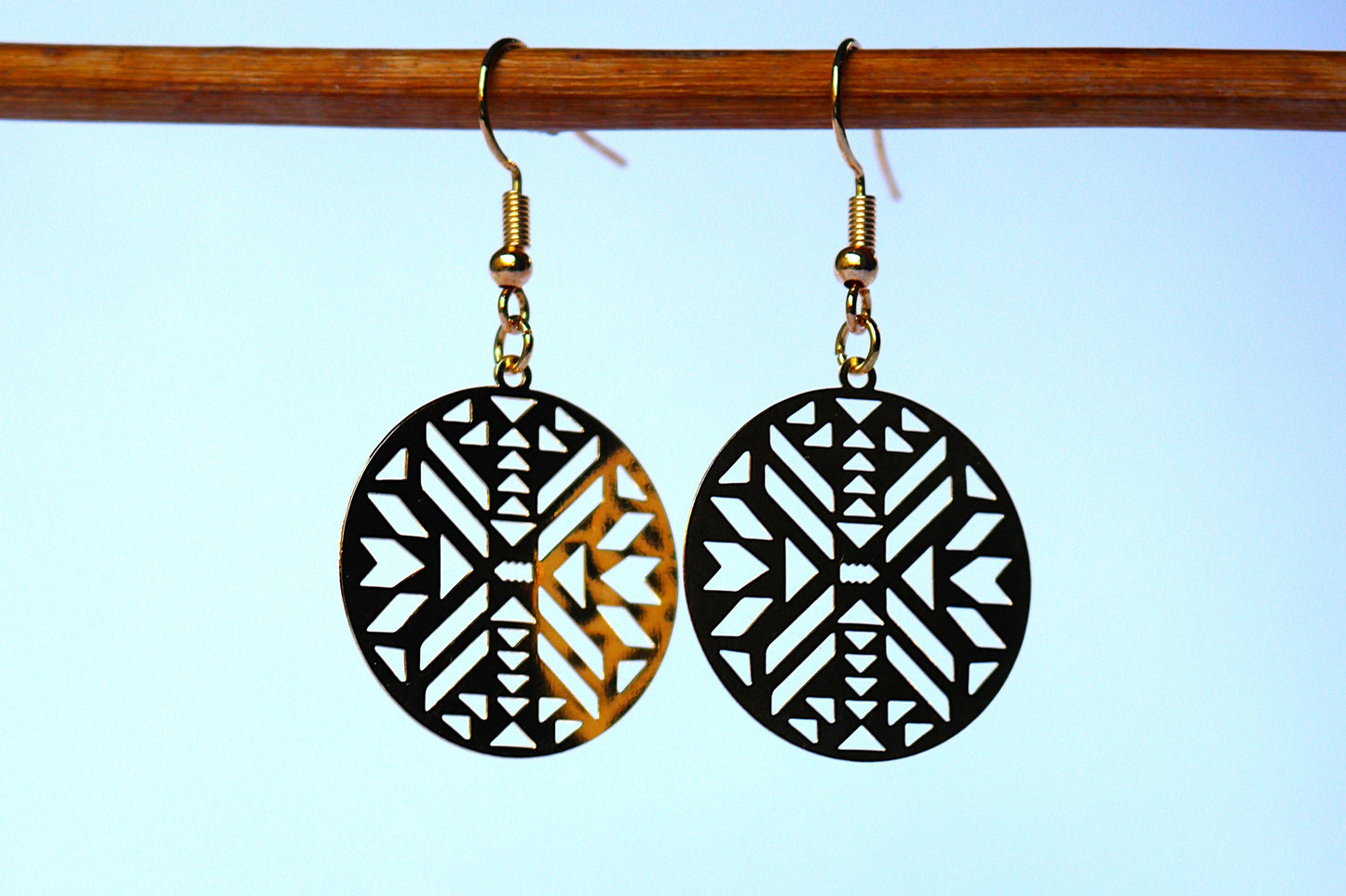 Boucles d'oreilles aztèques