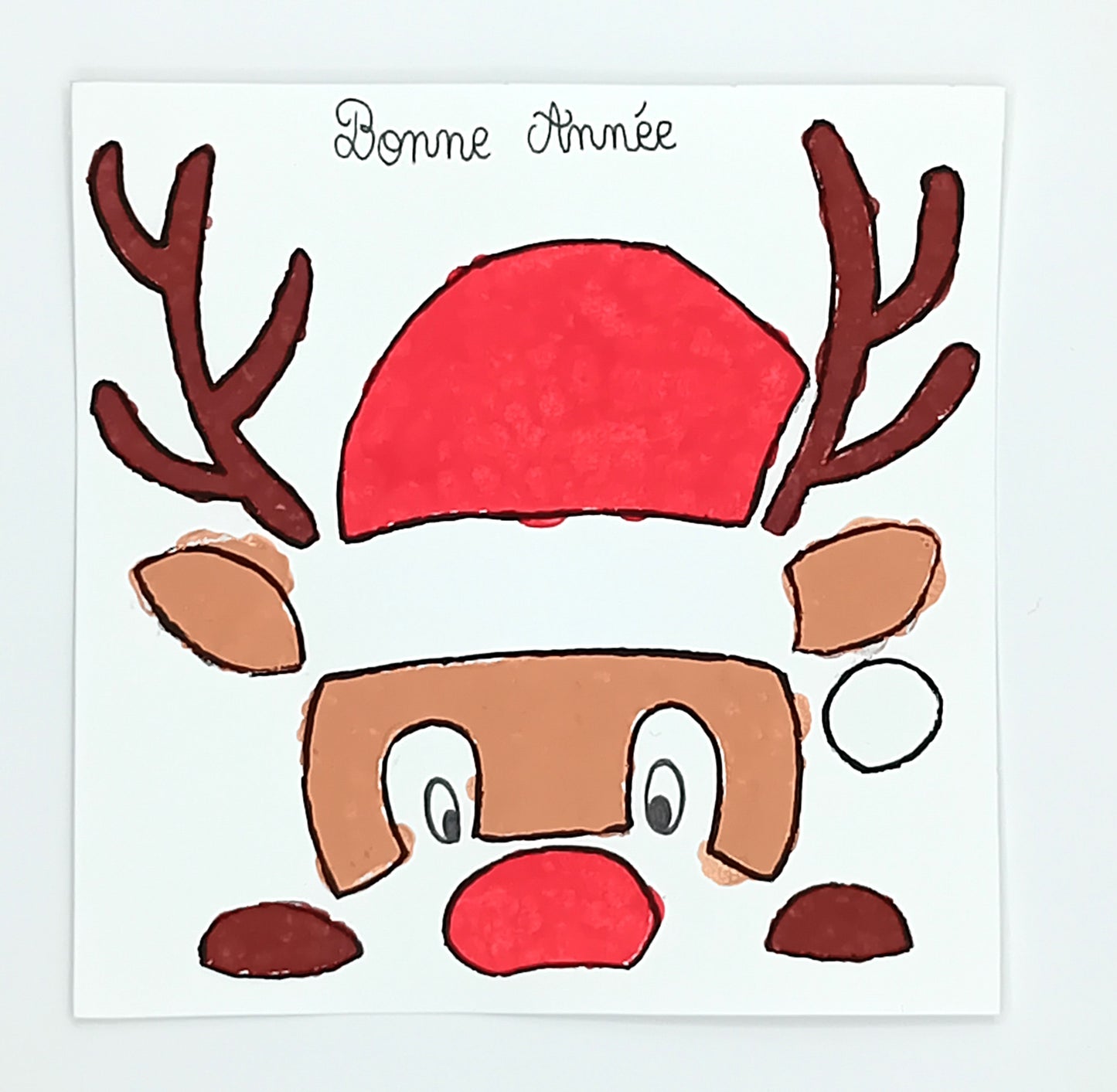Carte de Vœux Renne