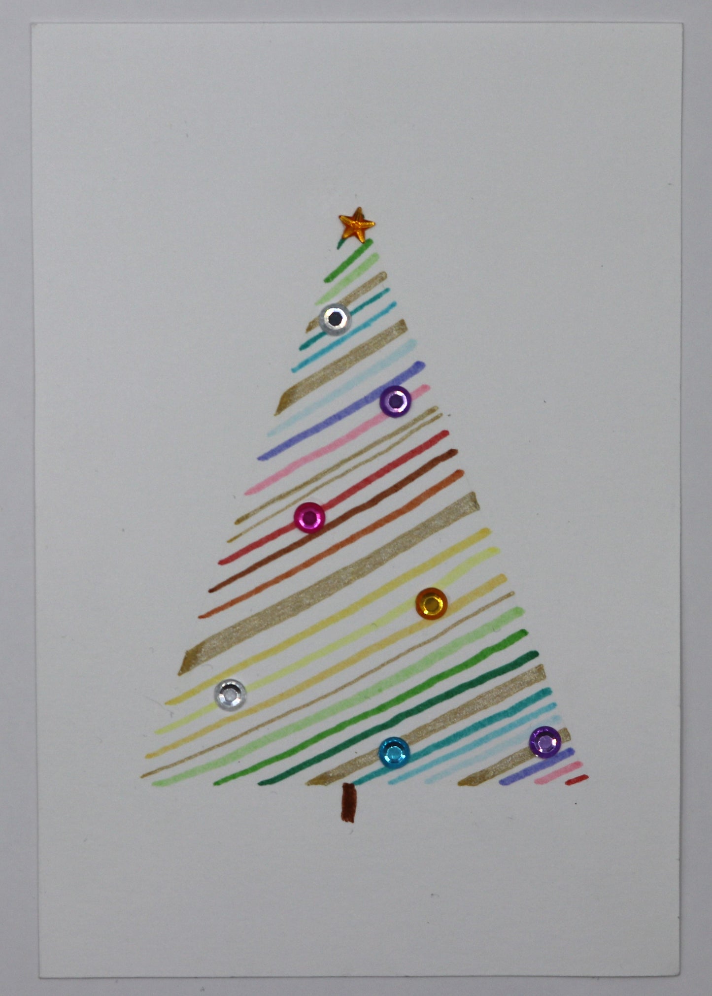 Carte de Vœux Sapin