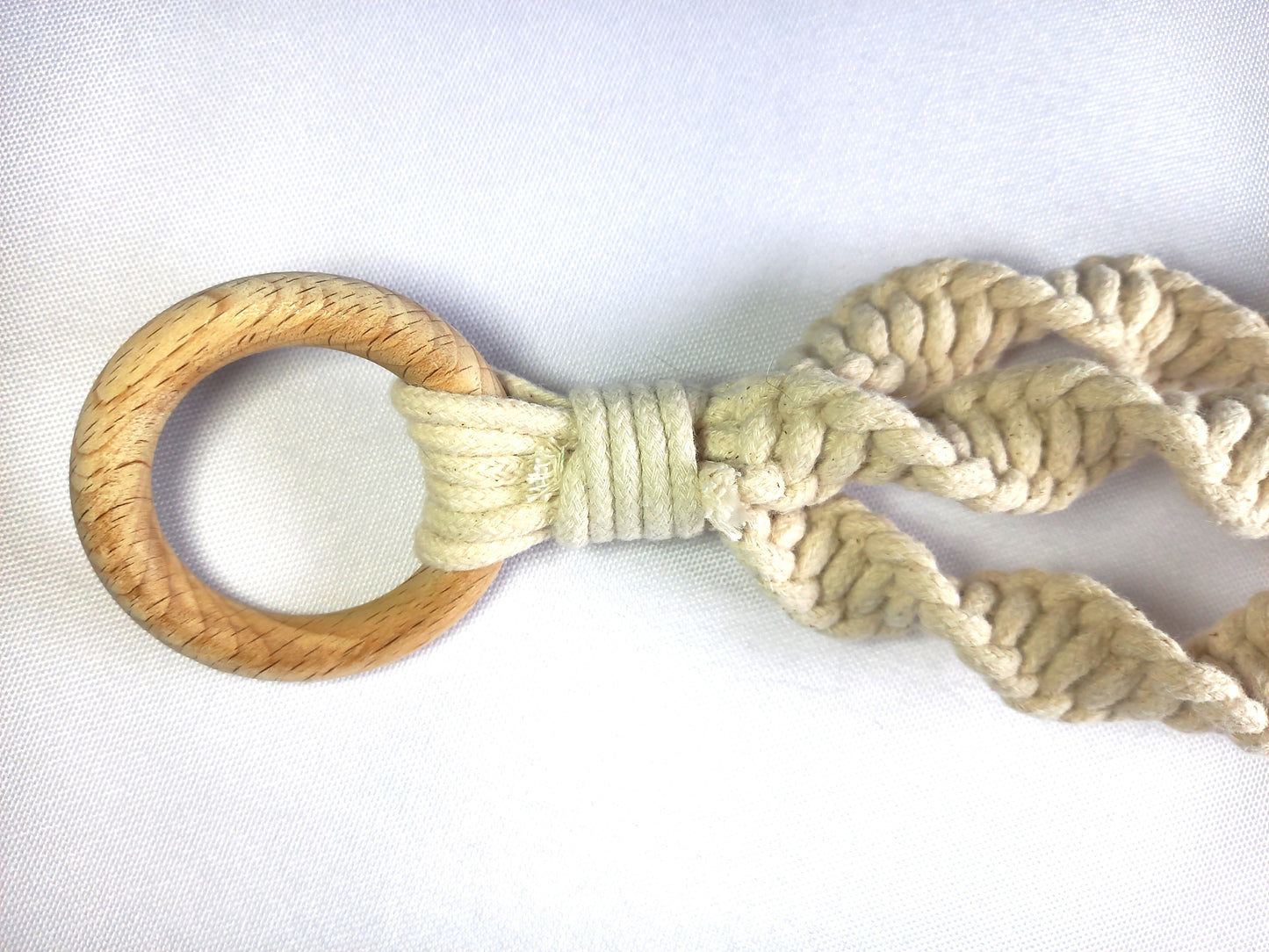 Suspension macramé pour plante