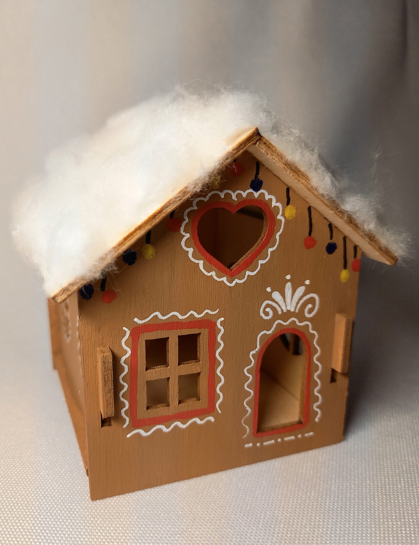 Maison de Noël en bois