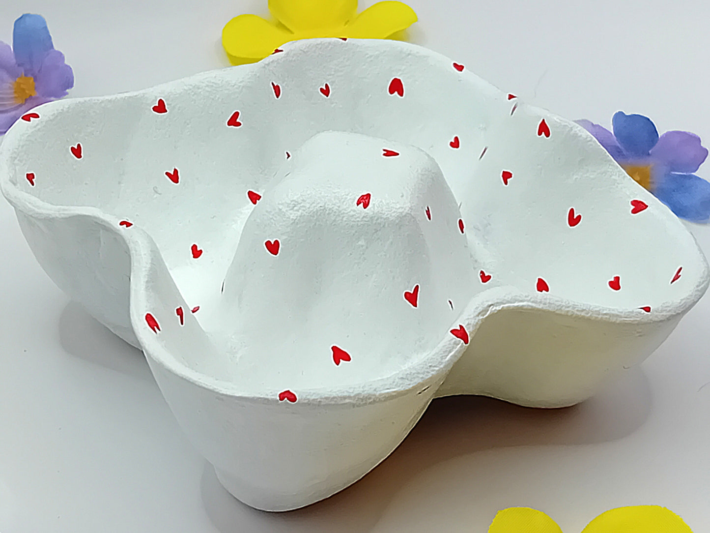 Boîte à œufs 4 pièces - cœur