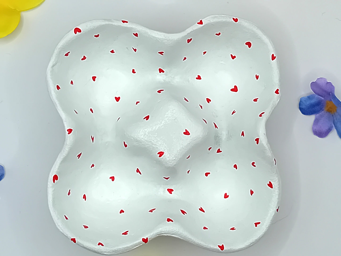 Boîte à œufs 4 pièces - cœur