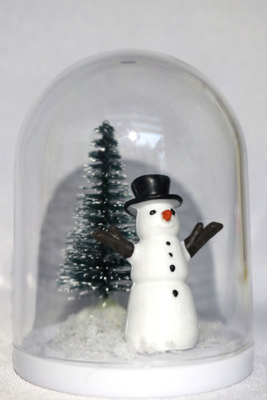 Cloche de Noël bonhomme de neige