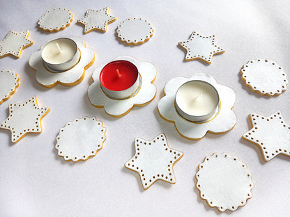 Décoration de table en argile fait main