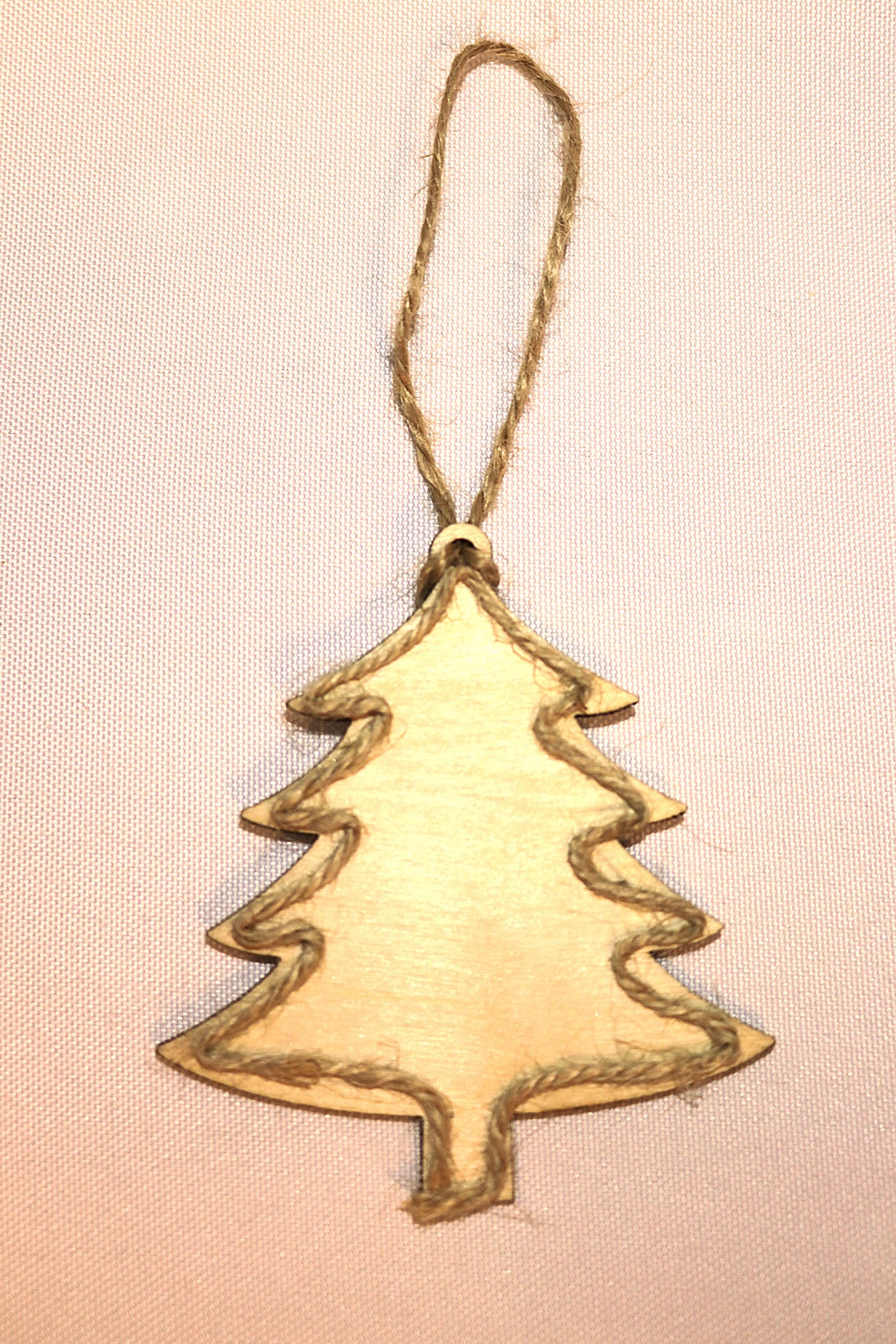 Boule bois sapin naturel