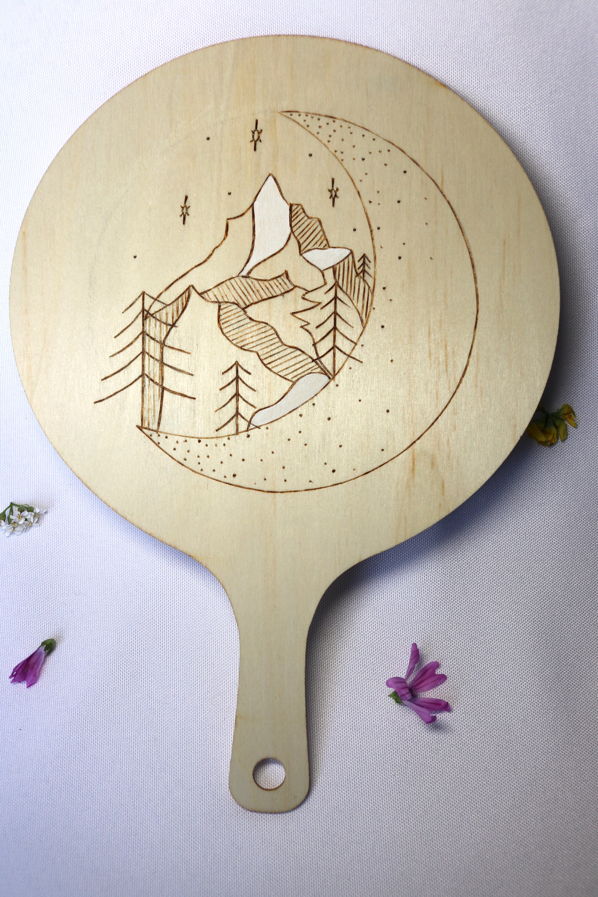 Planchette en bois pour cuisine fait main