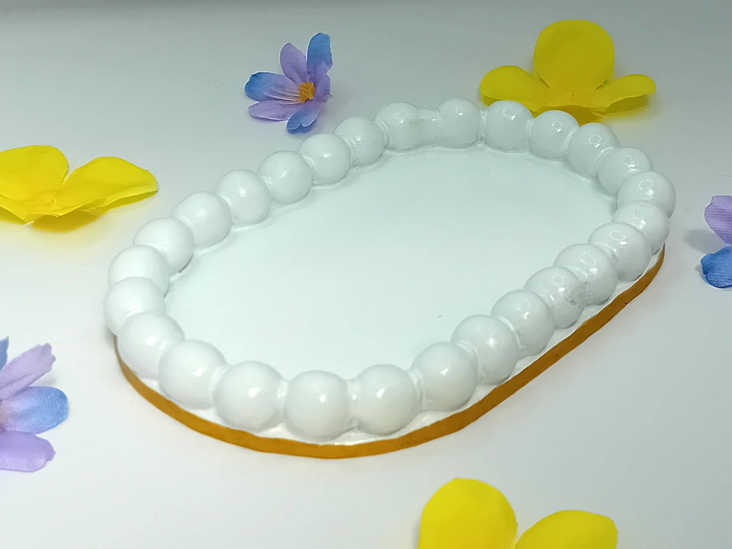 Vide poche/ soucoupe - oval boule