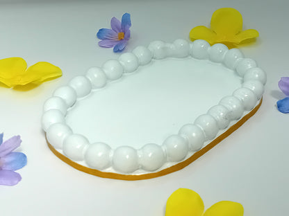 Vide poche/ soucoupe - oval boule